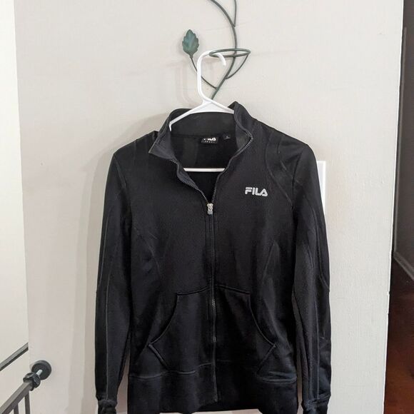 Fila Jackets & Blazers - Fila Black Zip-Up Jacket